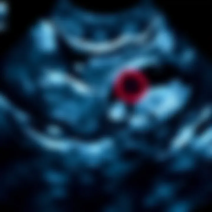 Illustration of blood clot characteristics