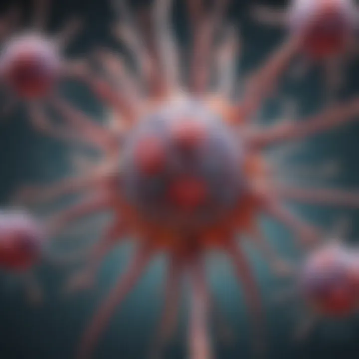 Diagram showcasing the mechanisms of antibody interaction with transferrin receptors.