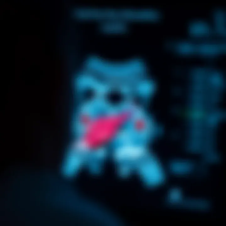 Pathological Findings in Neck Lymph Nodes Visual representation of lymph node pathology in ultrasound