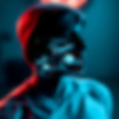 Techniques in Ultrasound for Lymph Node Evaluation Diagram illustrating ultrasound techniques for lymph nodes