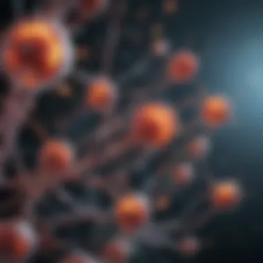 Cell Signaling and Interactions Visual representation of cell signaling pathways and interactions