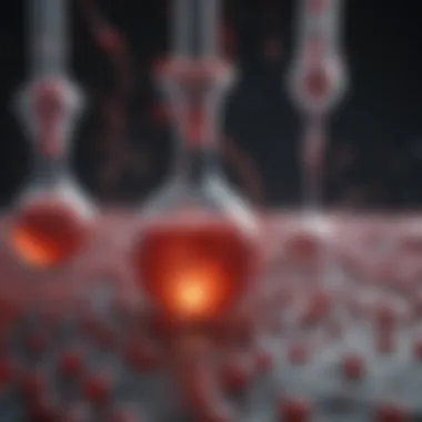 Biochemical Pathways in Coagulation Visual representation of biochemical processes in coagulation