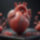 Diagram illustrating heart failure progression