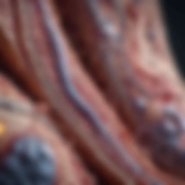Microscopic view of endocardial fibrosis