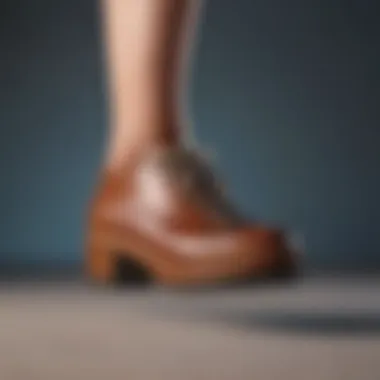 Footwear Choices and Their Implications Visual comparison of different footwear types and their impacts on foot health.