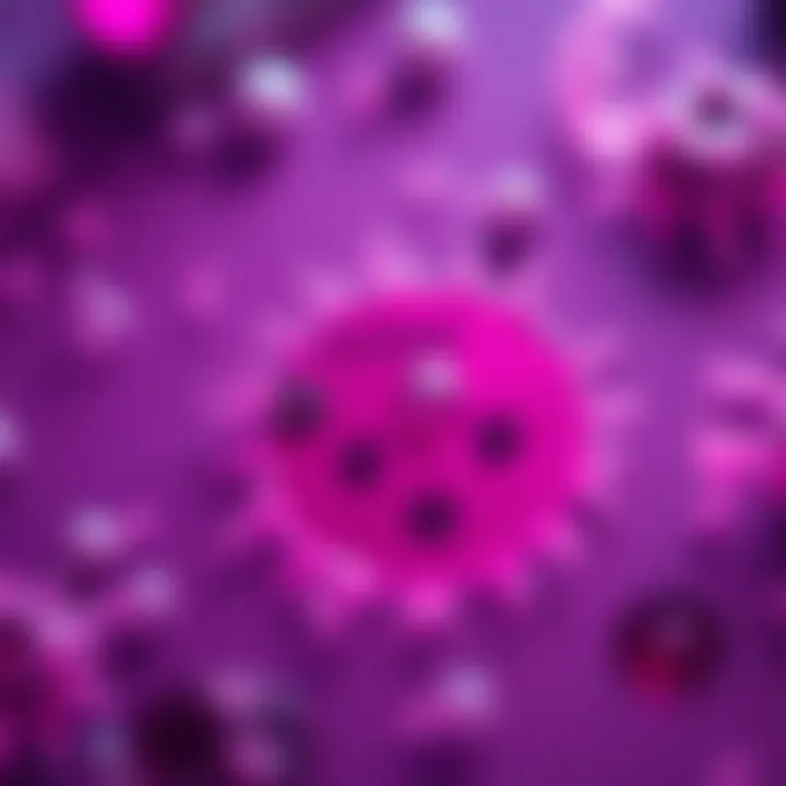Gram Staining Technique Diagram illustrating the gram staining process for bacteria