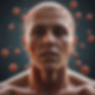 Immune System Response to Viral Infections Diagram illustrating the immune system's response to viral infections.