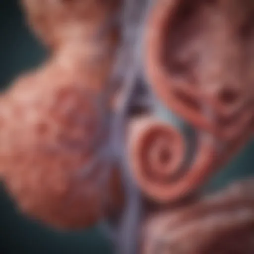 Illustration of heterogeneous renal mass characteristics