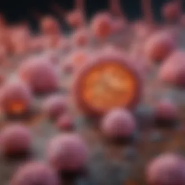Immune Response with Lambda Immunoglobulins Diagram illustrating the immune response involving lambda immunoglobulins