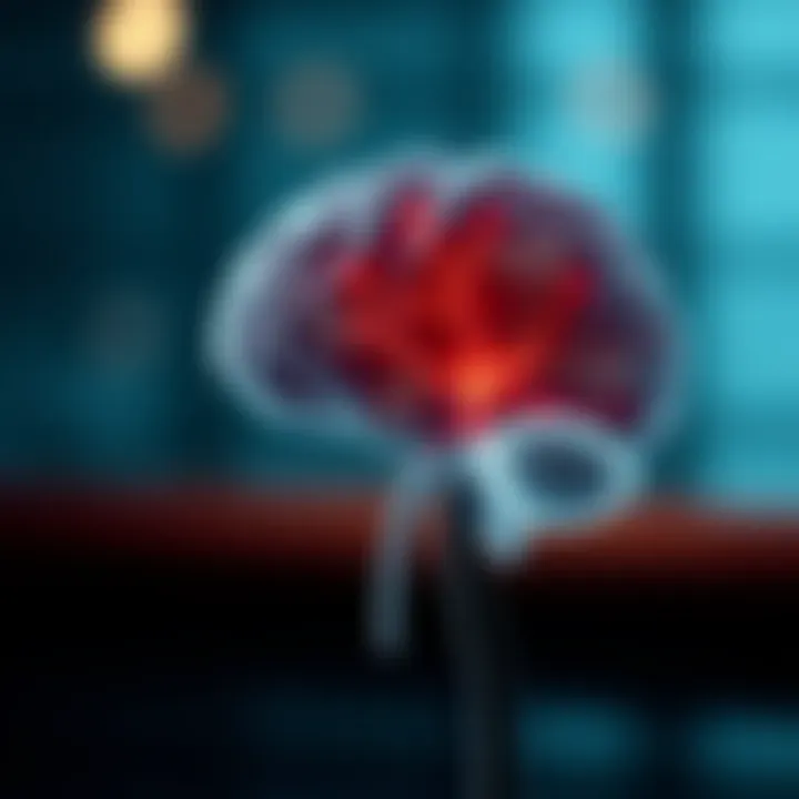 Diagram showcasing potential causes of leaky brain syndrome