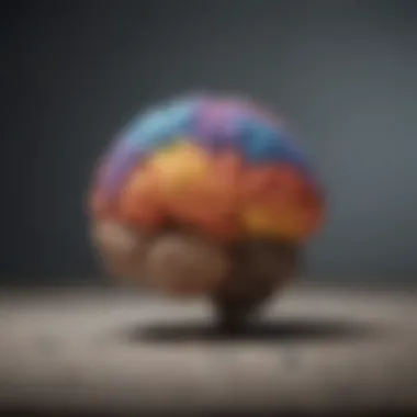 The Emotional Spectrum of MDD A conceptual representation of Major Depressive Disorder depicting a brain with contrasting emotions
