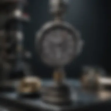 Precision Instruments in Metrology An advanced metrology laboratory showcasing precision instruments