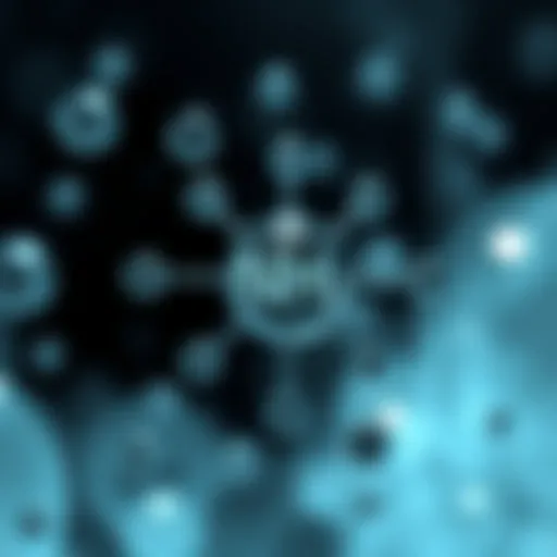 Atomic Composition of Ammonia Molecular representation of ammonia showing atomic composition