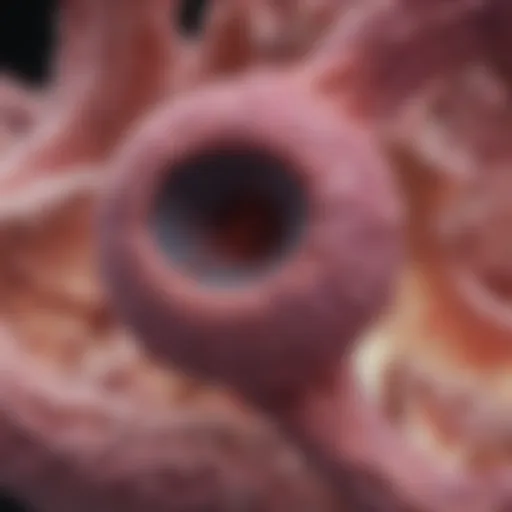 Visual representation of pancreatic ductal adenocarcinoma pathology