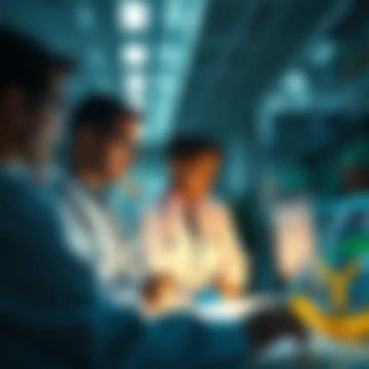 Image depicting healthcare professionals analyzing pgx data