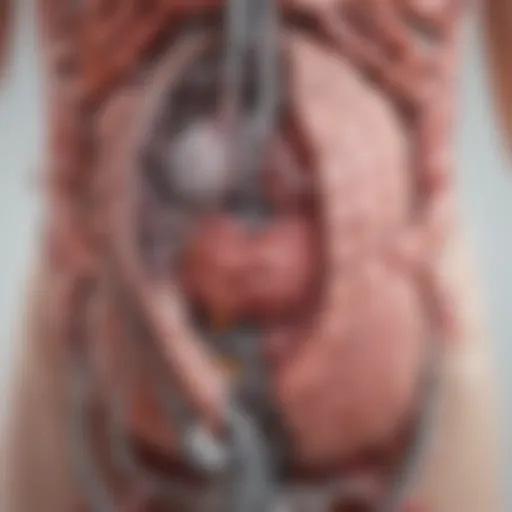Illustration depicting the complex mechanisms behind urinary tract infections