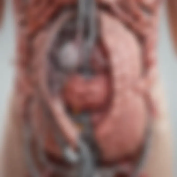 Illustration depicting the complex mechanisms behind urinary tract infections