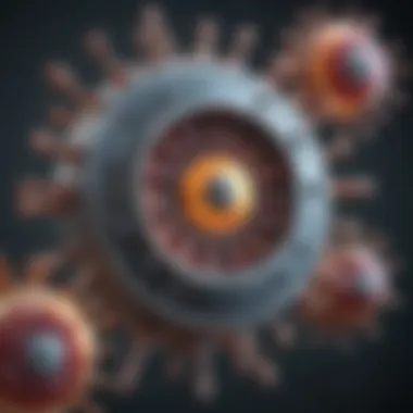 Technological Advancements and Retroviruses Illustration highlighting technological advancements in retrovirus applications.