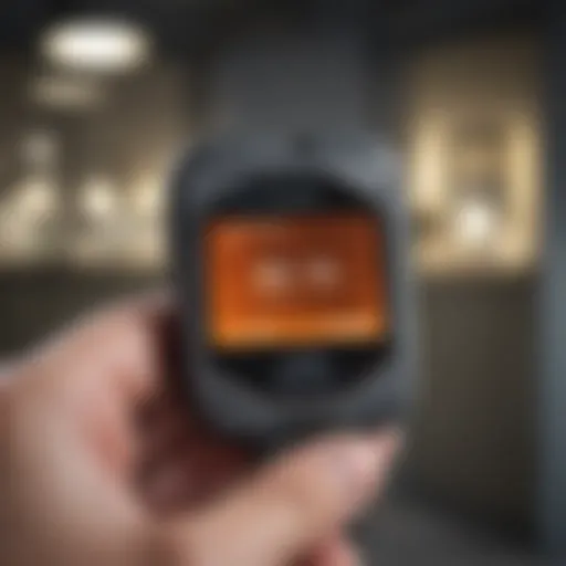 RFID temperature tag technology illustrated