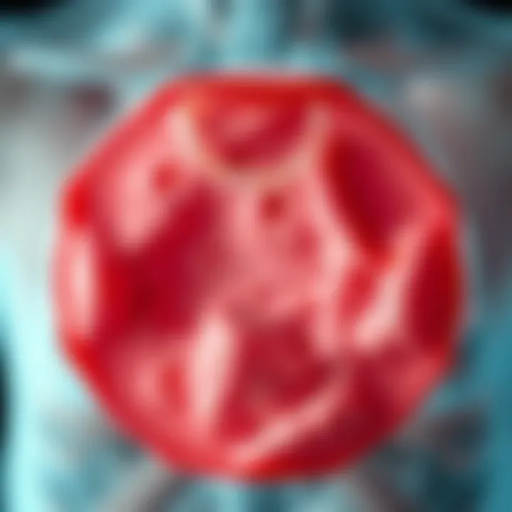 Diagram illustrating risk factors associated with squamous cell carcinoma