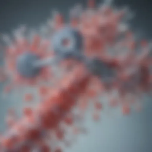 Diagram illustrating mRNA vaccine mechanism