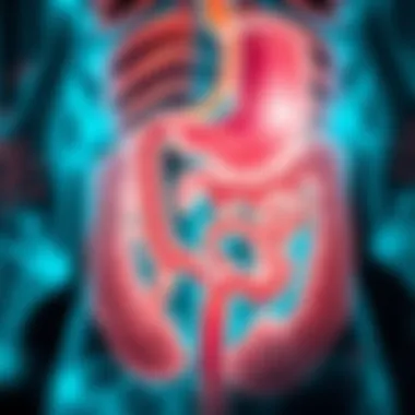 Treatment Strategies for Transverse Colon Tumors Illustration showing treatment options available for transverse colon tumors