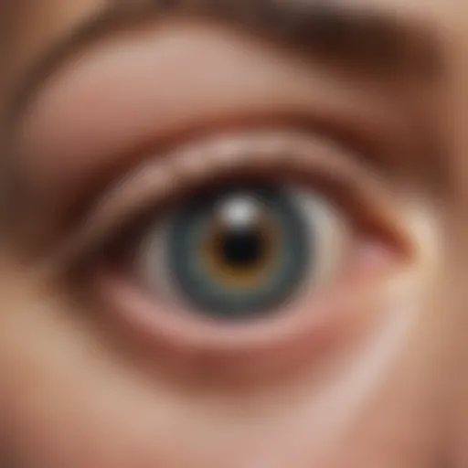 Illustration depicting retinal vein occlusion