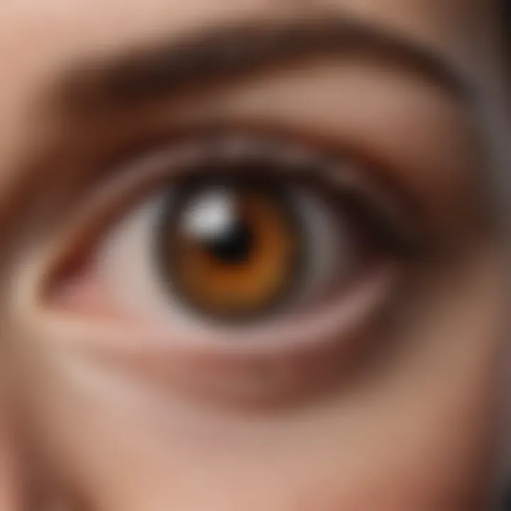 Visual representation of risk factors for ocular vein occlusion