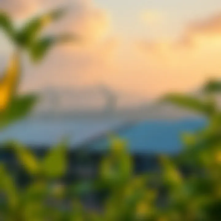 Illustration of renewable energy sources contributing to environmental solutions