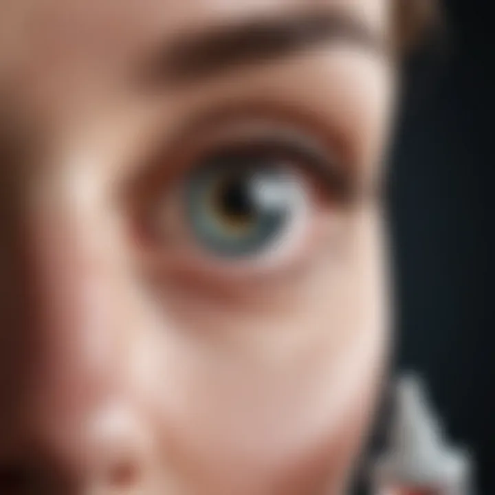 Online shopping for lanosterol eye drops on a computer screen