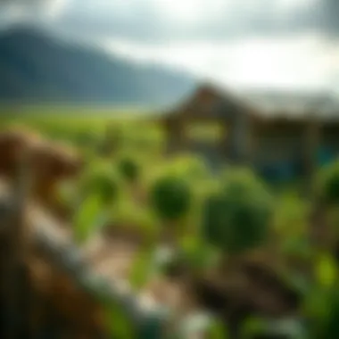 Agricultural activities and their emissions footprint